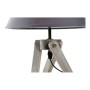 Lampe de bureau DKD Home Decor Gris Polyester Bois (25 x 25 x 50 cm)