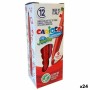 Feutres Carioca Jumbo Rouge 12 Pièces (24 Unités)