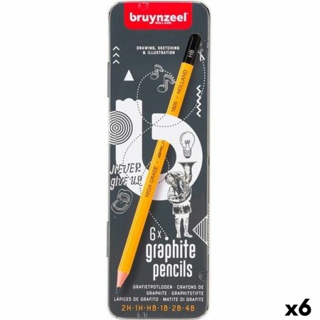 Ensemble de Crayons Talens Bruynzeel Burotek 6 Pièces (6 Unités)