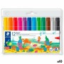 Ensemble de Marqueurs Staedtler Noris Club Multicouleur (10 Unités)