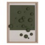 Toile Deco Blanc Vert Beige 60 x 6 x 80 cm