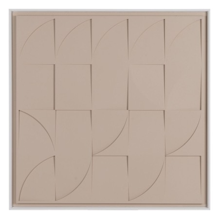 Toile Deco Beige Crème 80 x 3,5 x 80 cm