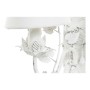 Suspension DKD Home Decor Blanc Polyester Métal 220 V 25W (38 x 22 x 31 cm)