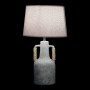 Lampe de bureau DKD Home Decor Polyester Porcelaine (2 pcs) (28 x 28 x 50 cm)