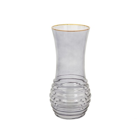 Vase Romimex Gris verre 15 x 30 x 15 cm