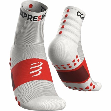 Calcetines Deportivos Compressport Training Blanco