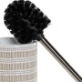 Brosse de salle de wc DKD Home Decor Gris Acier Grès Polypropylène (PP) (2 pcs) (10.5 x 10.5 x 42 cm)