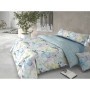 Parure de couette Pierre Cardin HOJARASCA Bleu Gran lit 2 persones 3 Pièces