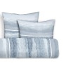 Parure de couette Pierre Cardin NINA Bleu Lit ½ persones 3 Pièces