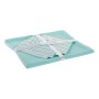 Nappe et serviettes de table DKD Home Decor Coton Menthe (150 x 1 x 150 cm) (5 pcs)