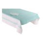 Nappe et serviettes de table DKD Home Decor Coton Menthe (150 x 1 x 150 cm) (5 pcs)