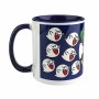 Tasse mug Super Mario Boos Bleu Multicouleur 315 ml