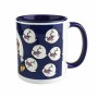 Tasse mug Super Mario Boos Bleu Multicouleur 315 ml