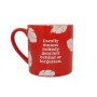 Tasse mug Stitch OHANA MEANS FAMILY Rouge 310 ml