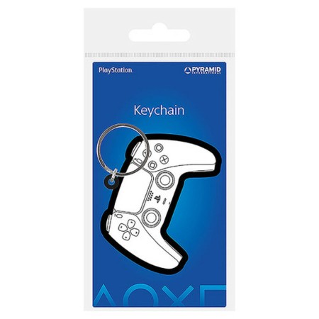 Porte-clés Playstation Studios RK39364C 6 cm Blanc