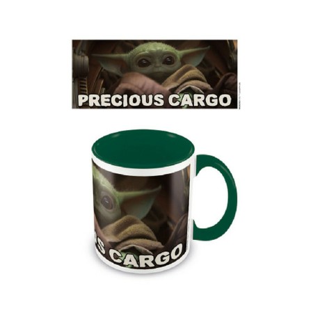 Taza Mug The Mandalorian Precious Cargo Blanco 315 ml