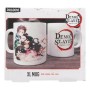 Tasse mug Demon Slayer Tanjiro & Nezuko Blanc Céramique 550 ml