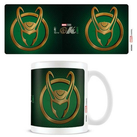 Tasse mug Loki MG26084 Blanc Vert 315 ml