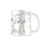 Tasse mug Star Wars AT-AT Blanc 315 ml