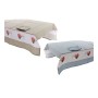 Nappe et serviettes de table DKD Home Decor Love Beige Bleu Coton (150 x 1 x 250 cm) (2 pcs)