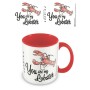 Tasse mug Friends You Are My Lobster Blanc Rouge 315 ml