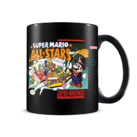 Tasse mug Super Mario All-Stars Noir 325 ml
