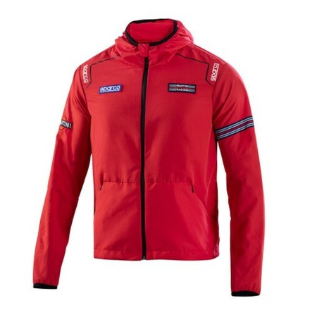 Veste Coupe-Vent Sparco Martini Racing Rouge