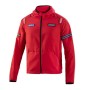 Chaqueta Cortavientos Sparco Martini Racing Rojo