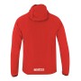 Chaqueta Cortavientos Sparco Martini Racing Rojo