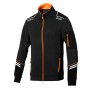 Chaqueta Deportiva para Hombre Sparco Negro Naranja