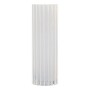 Vase DKD Home Decor Blanc Verre (10 x 10 x 30 cm)