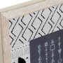 Cadre photo DKD Home Decor S3015069 Ethnique Naturel Gris Bois MDF Boho (10 x 2 x 15 cm)