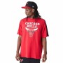 Camiseta de Manga Corta Hombre New Era NBA Rojo