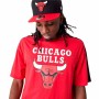 Camiseta de Manga Corta Hombre New Era NBA Rojo