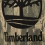 Camiseta de Manga Corta Hombre Timberland Stack Logo Camo Negro