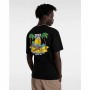 Camiseta de Manga Corta Hombre Vans Down Time Negro