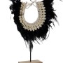 Figurine Décorative DKD Home Decor Plume Coquillages (27 x 6 x 38 cm)