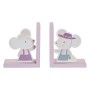 porte-livre DKD Home Decor Bois MDF (2 pcs) (12.5 x 9.5 x 14.5 cm)