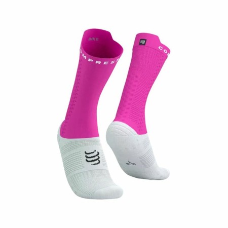 Calcetines Deportivos Compressport Pro Racing Rosa oscuro