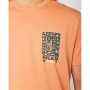 Camiseta de Manga Corta Hombre Rip Curl Desti Animals Naranja