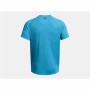 Camiseta de Manga Corta Hombre Under Armour Tech Azul