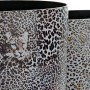 Corbeille à papier DKD Home Decor Bois Toile (2 pcs)