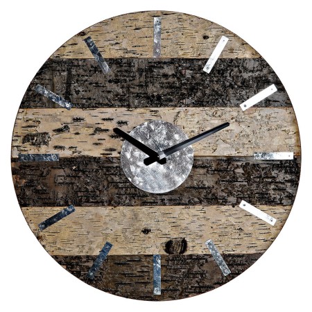 Horloge Murale DKD Home Decor Métallisé Bois Métal (40 x 3.6 x 40 cm)