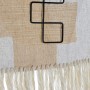 Décoration Suspendue DKD Home Decor Ocre Métal Polyester (2 pcs) (36 x 54 x 54 cm)