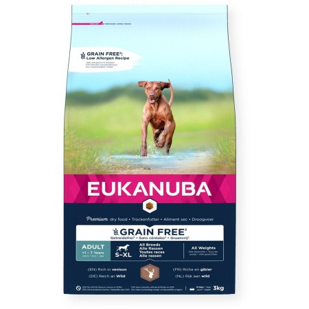 Pienso Eukanuba Venison Ternera 3 Kg