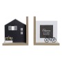 porte-livre DKD Home Decor Bois (2 pcs) (15 x 12 x 17 cm)