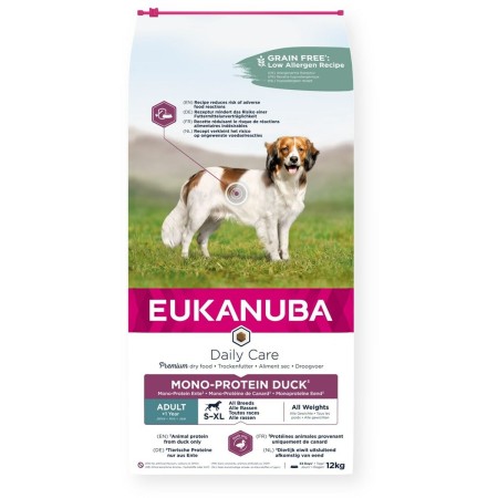 Pienso Eukanuba Daily Care Mono-Protein Adult All Breed Duck Pato 12 kg