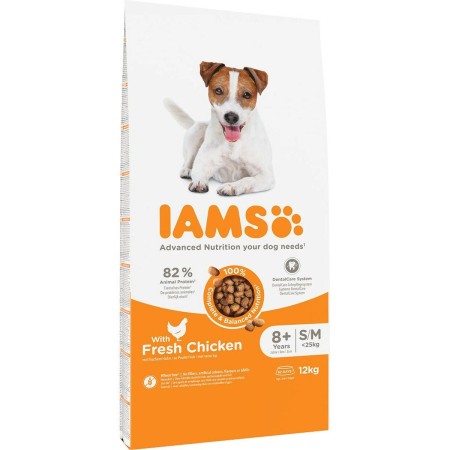 Nourriture IAMS Vitality Senior Small & Medium Poulet 12 kg