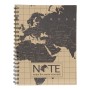 Cahier à Spirale DKD Home Decor Noir (20 x 1 x 26 cm)