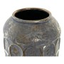 Vase DKD Home Decor Gris Métal Oriental (19 x 19 x 47 cm)